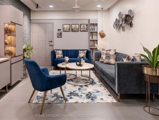 Living Room interior designer in Malad